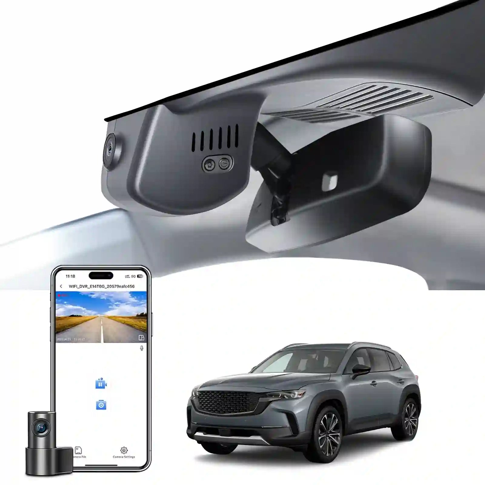 Mazda CX-50 dual dashcamera 