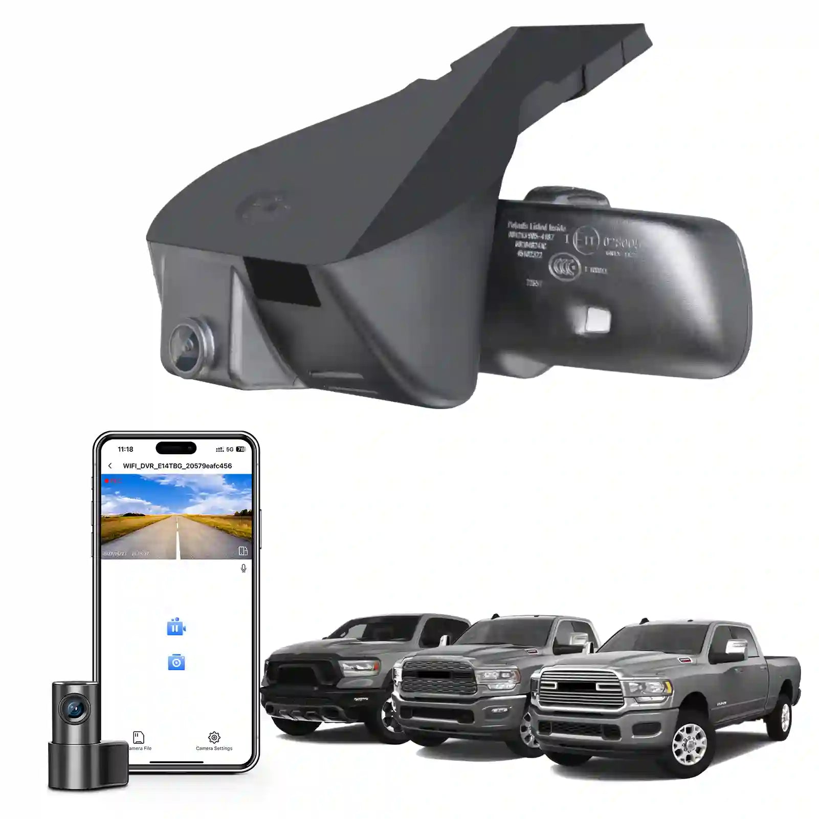 Ram dash camera by Mangoal tech 