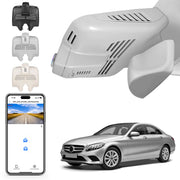 Mangoal Front 4K HDR Dash Cam STARVIS 2 IMX678 for Mercedes-Benz C-Class Gen4 W/S/C/A 205 2015-2021(Model B Gray), C200 C250 C300 etc