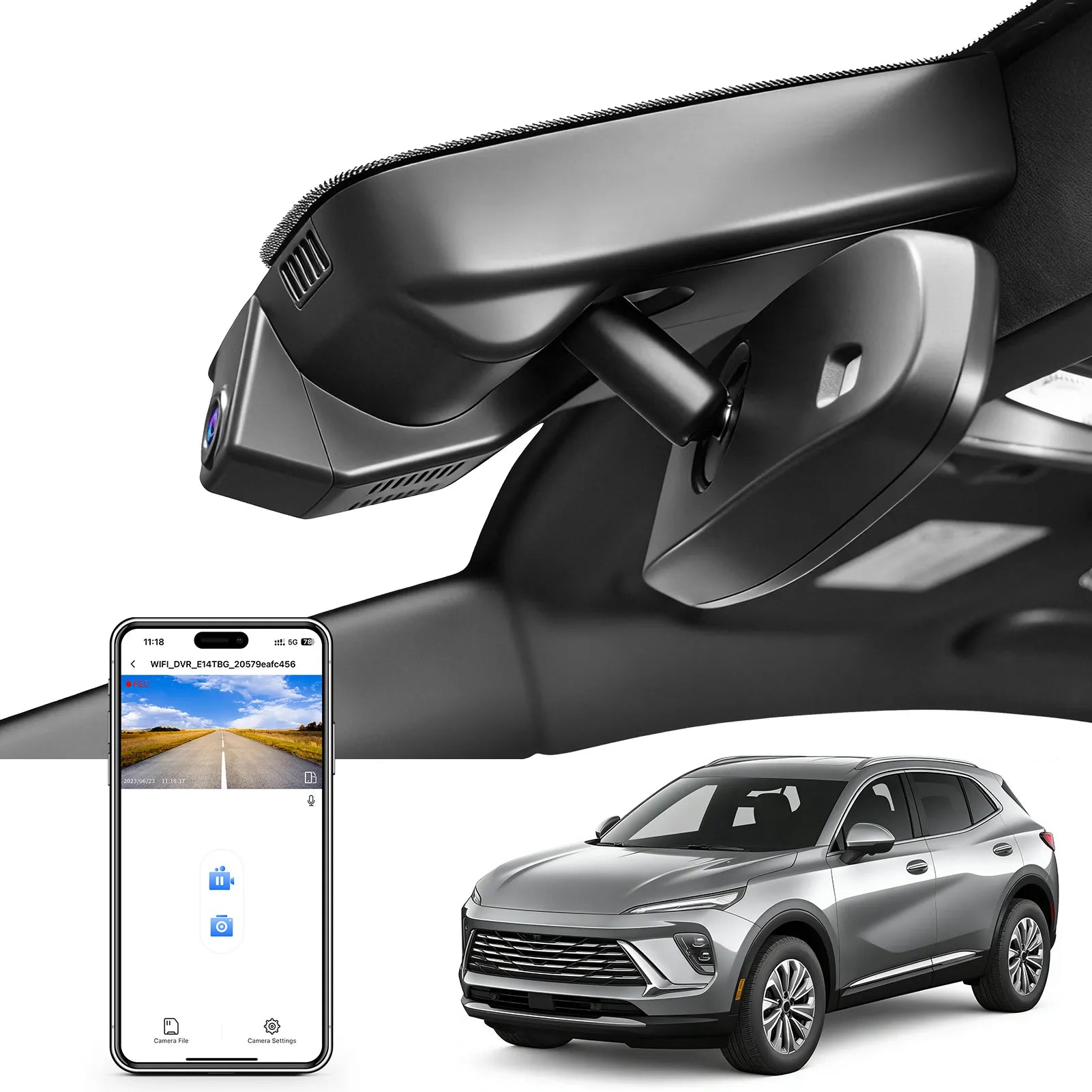 Mangoal 4K Dash Cam Custom fit for Buick Envista 2024-2026