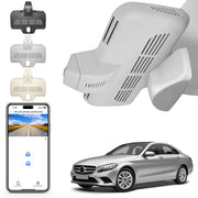 Mangoal Front 4K HDR Dash Cam STARVIS 2 IMX678 for Mercedes-Benz C-Class Gen4 W/S/C/A 205 2015-2021(Model D Gray), C200 C250 C300 etc