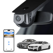 Mangoal Front 4K HDR Dash Cam STARVIS 2 IMX678 for BMW 4-Series Gen1 F32 F33 F36 2014-2020 M4 F82 F83(Model A)