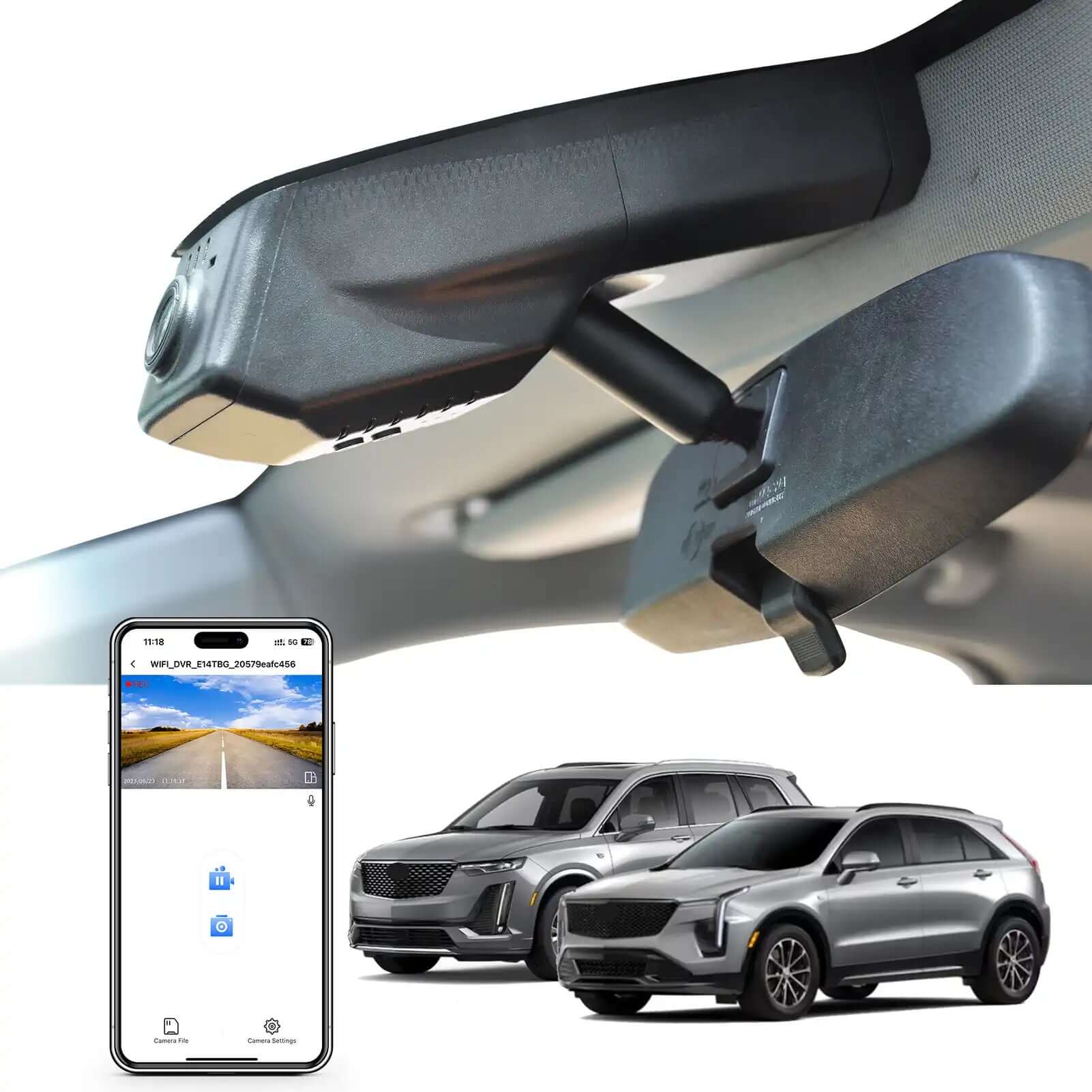 cadillac XT6-XT5 dash cam 