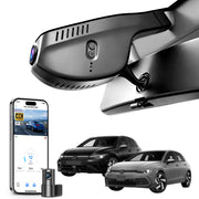 Mangoal Front 4K & Rear 2K HDR Dash Cam, Dual STARVIS 2, for Volkswagen Golf & Golf GTI & Golf R MK 7/7.5/8 2015-2025 (Model A Black)
