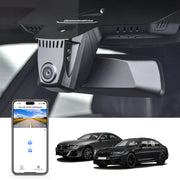 Mangoal Front 4K HDR Dash Cam STARVIS 2 IMX678 for BMW 5 Series Gen7 G30 G31 G38 2018-2023 Select 2017 M5 F90(Model A)