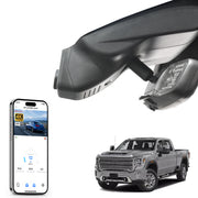 Mangoal Front 4K HDR Dash Cam STARVIS 2 IMX678 for GMC Sierra 1500 2022-2026, 2500 HD/3500 HD 2024-2026 (Model C)