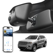 Mangoal Front 4K HDR Dash Cam STARVIS 2 IMX678 for Jeep Grand Cherokee 2016-2021 & WK 2022 (Model A)