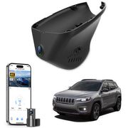 Mangoal Front 4K & Rear 2K HDR Dash Cam, Dual STARVIS 2 IMX678 IMX675 for Jeep 5th Gen Cherokee 2019-2023 KL (Model D)