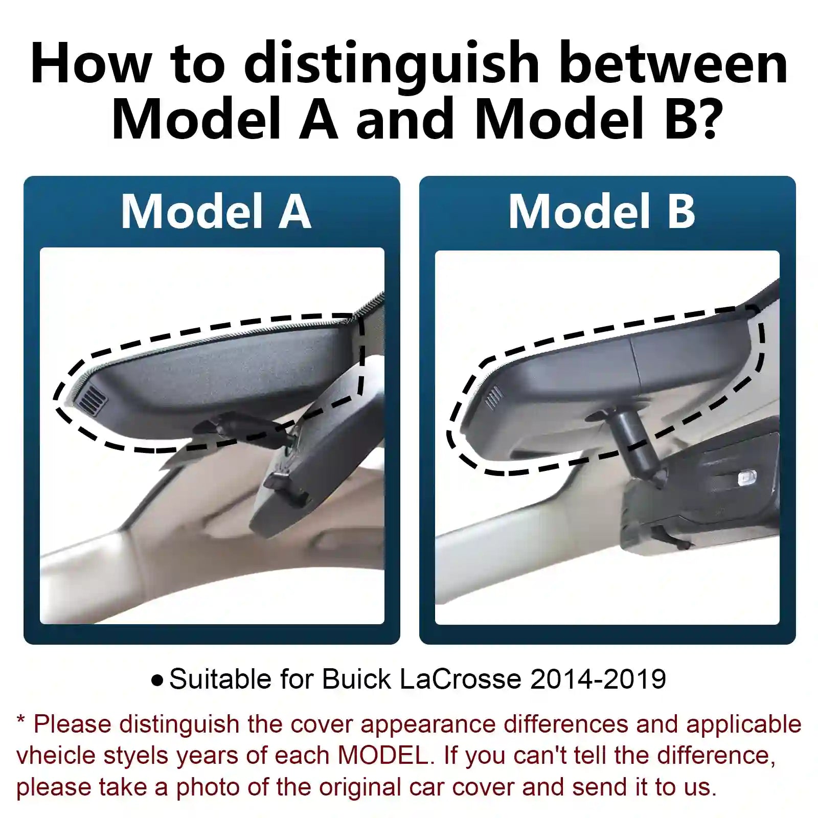 Buick lecrosse model-A-B camera 