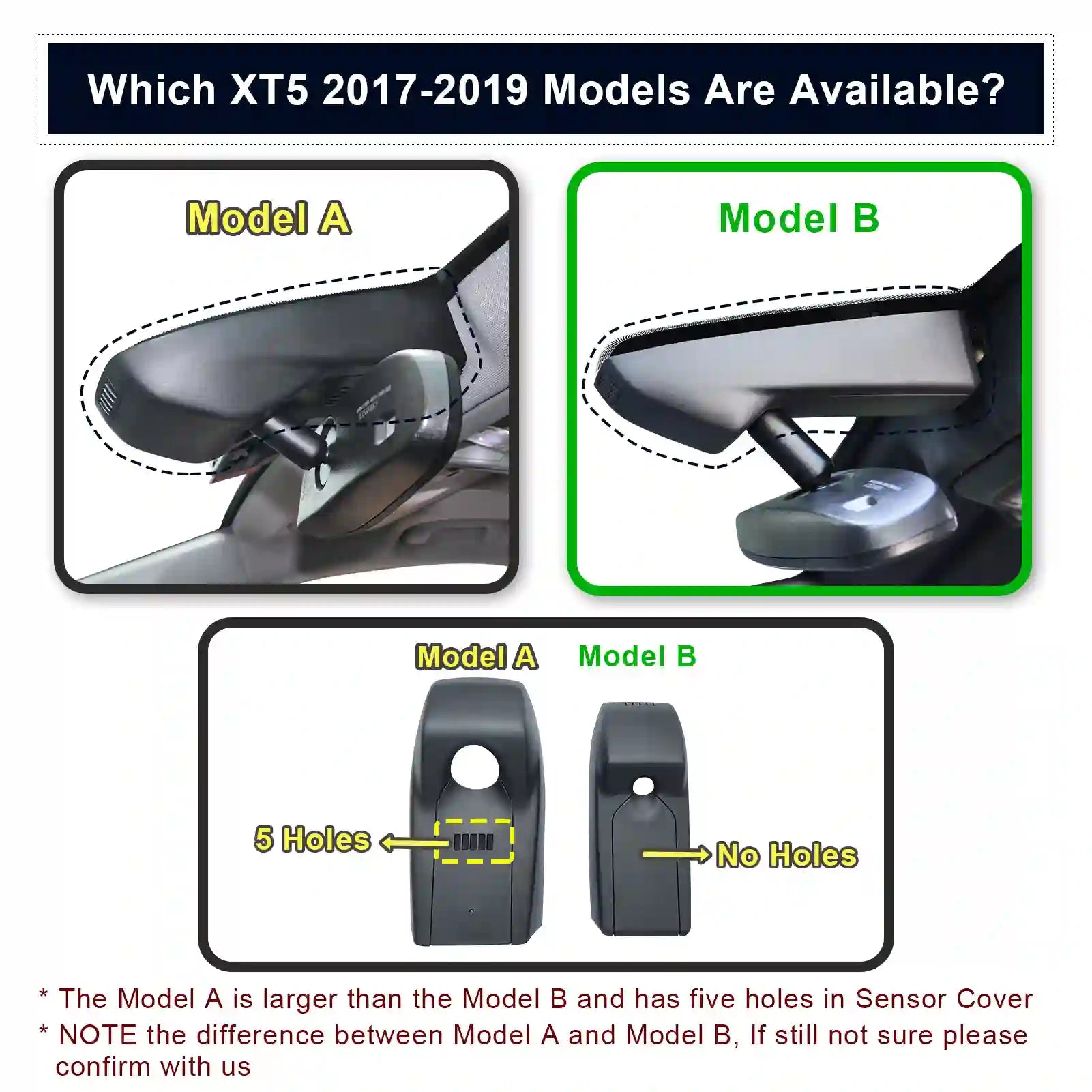 cadillac XT6-XT5 dashcamera 