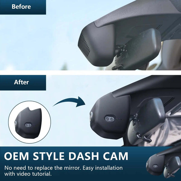 Mangoal 4K Dash Cam for 11th Honda Civic 2022-2026(Black)