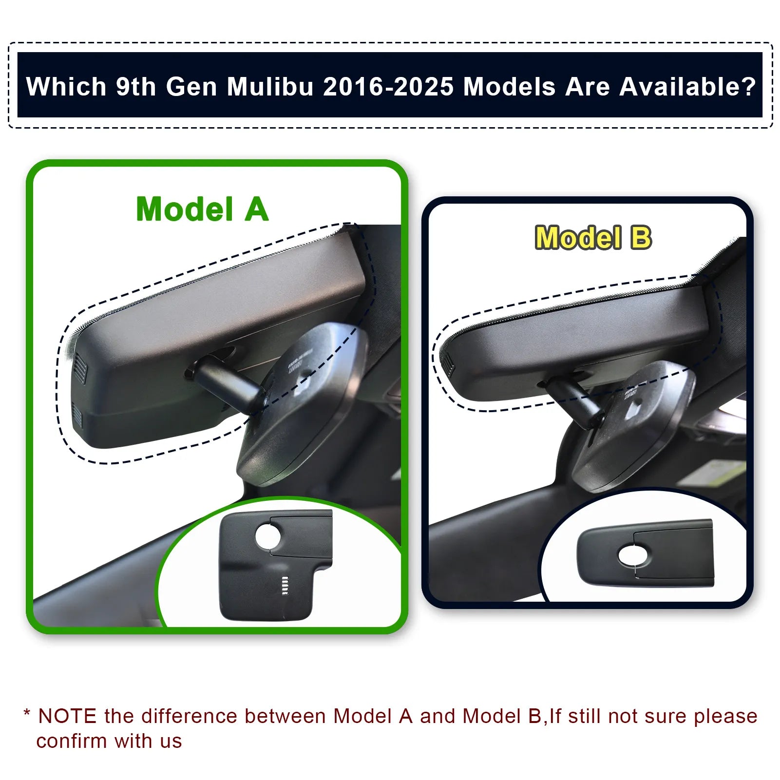 Mangoal Front 4K & Rear 2K HDR Dash Cam, Dual STARVIS 2 IMX678 IMX675, for Chevy 9th Gen Malibu 2016-2025(Model A)