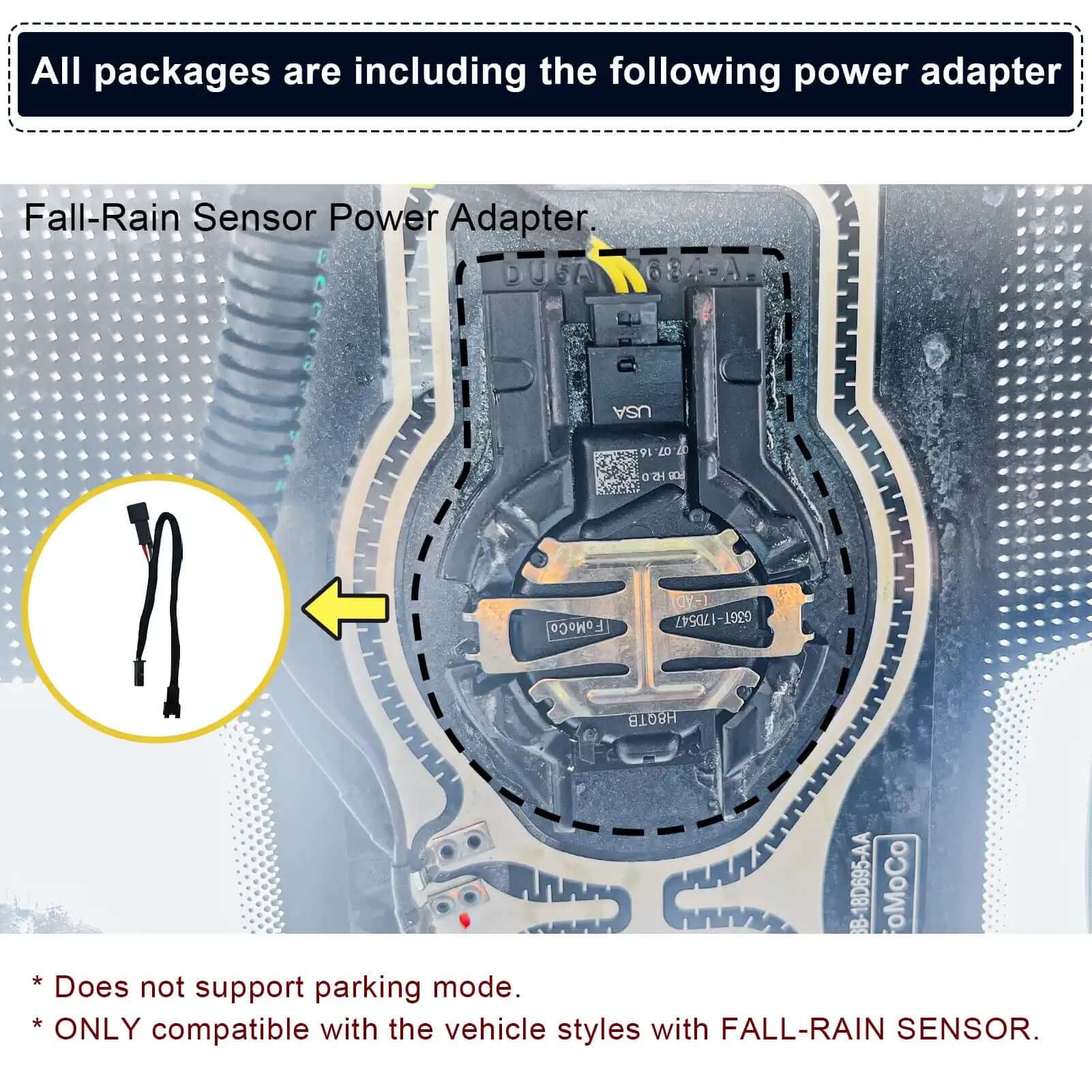 Ford Explorer & taurus rain-fall sensor