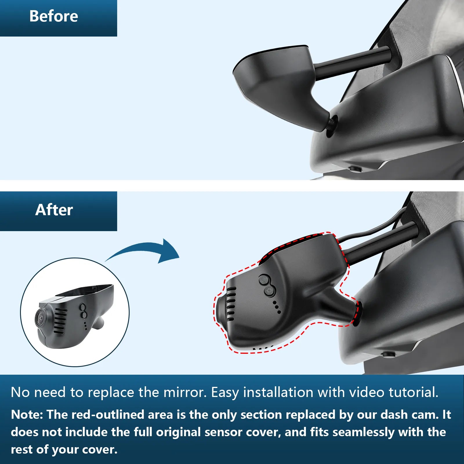 Mangoal 4K Front & 2K Rear 2 Channel HDR Dash Cam, Dual STARVIS 2 IMX678 IMX675, Custom fit for Volkswagen(Model B), Select Beetle 2018-2019, Tiguan 2009-2018, Jetta 2005-2016, Eos 2007-2015, Passat 2012-2015, CC 2009-2012