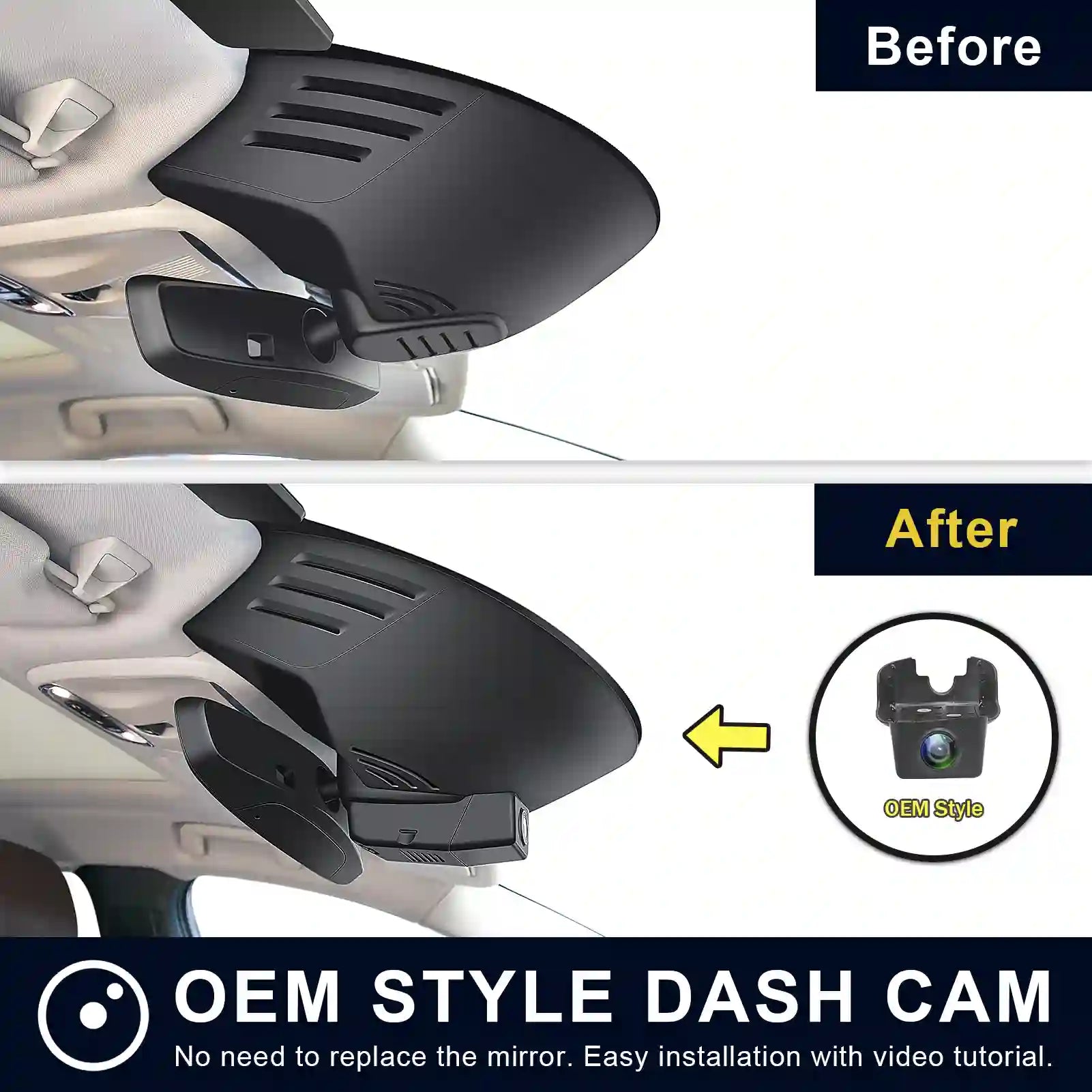Volvo CX60 model-C dual dash  camera 