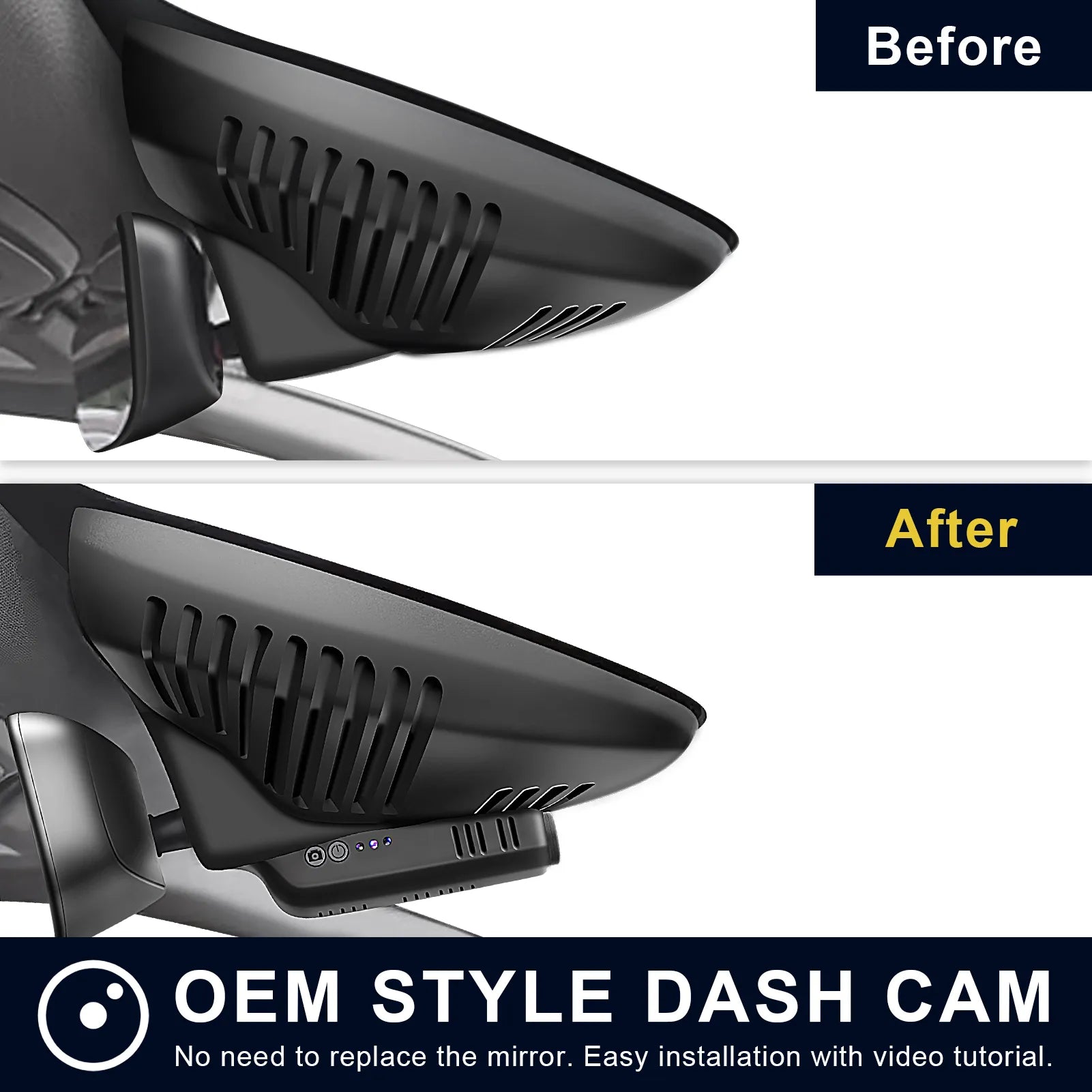 Mangoal 4K Dash Cam fit for Volvo XC60 2013-2017 (Model B)