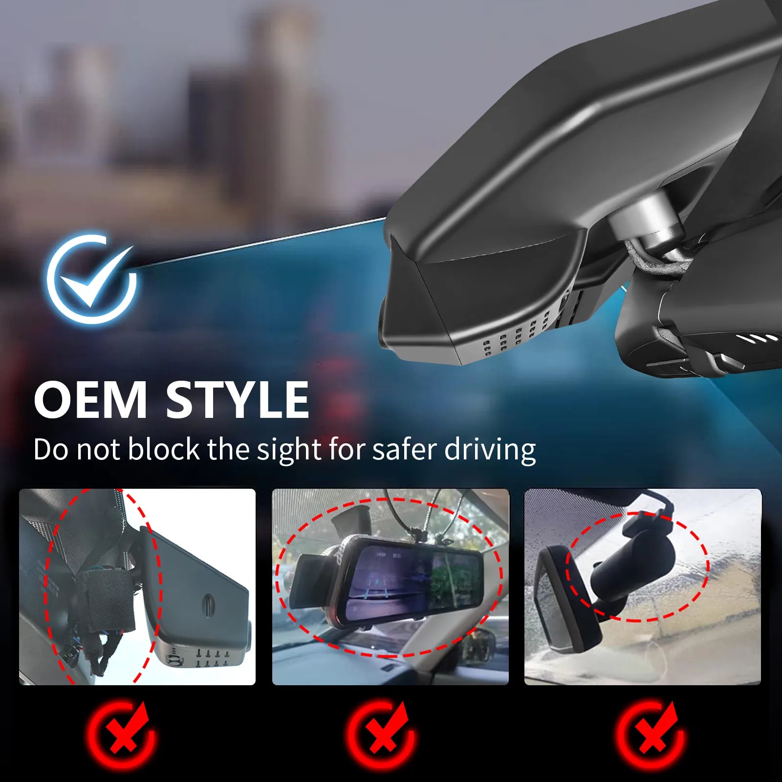 Mangoal Front 4K HDR Dash Cam STARVIS 2 IMX678 for Lexus RZ 2023 2024 2025 2026