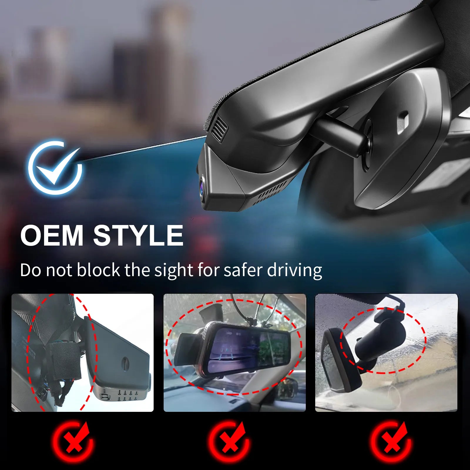 Mangoal 4K Dash Cam Custom fit for Buick Envista 2024-2026