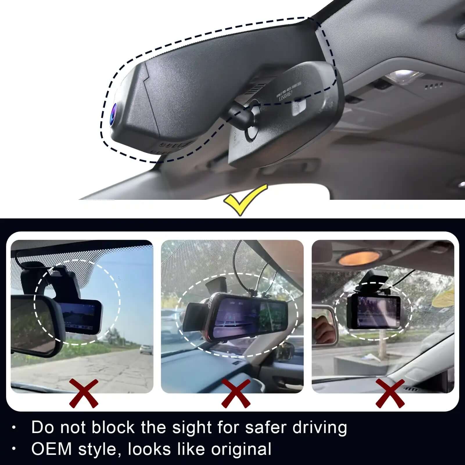 Chevy Blazer OEM style dashcam view look
