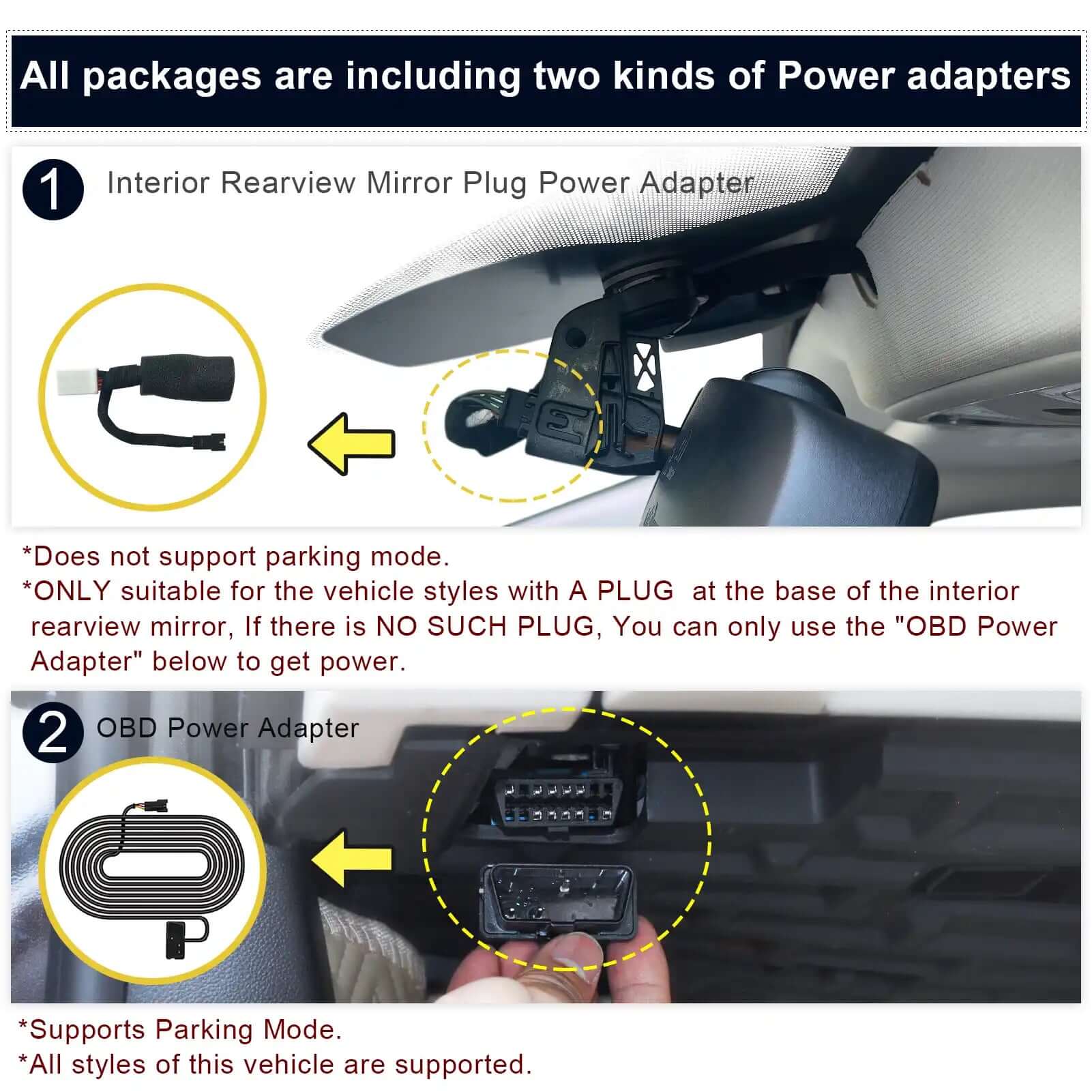 camera plug power adapter 