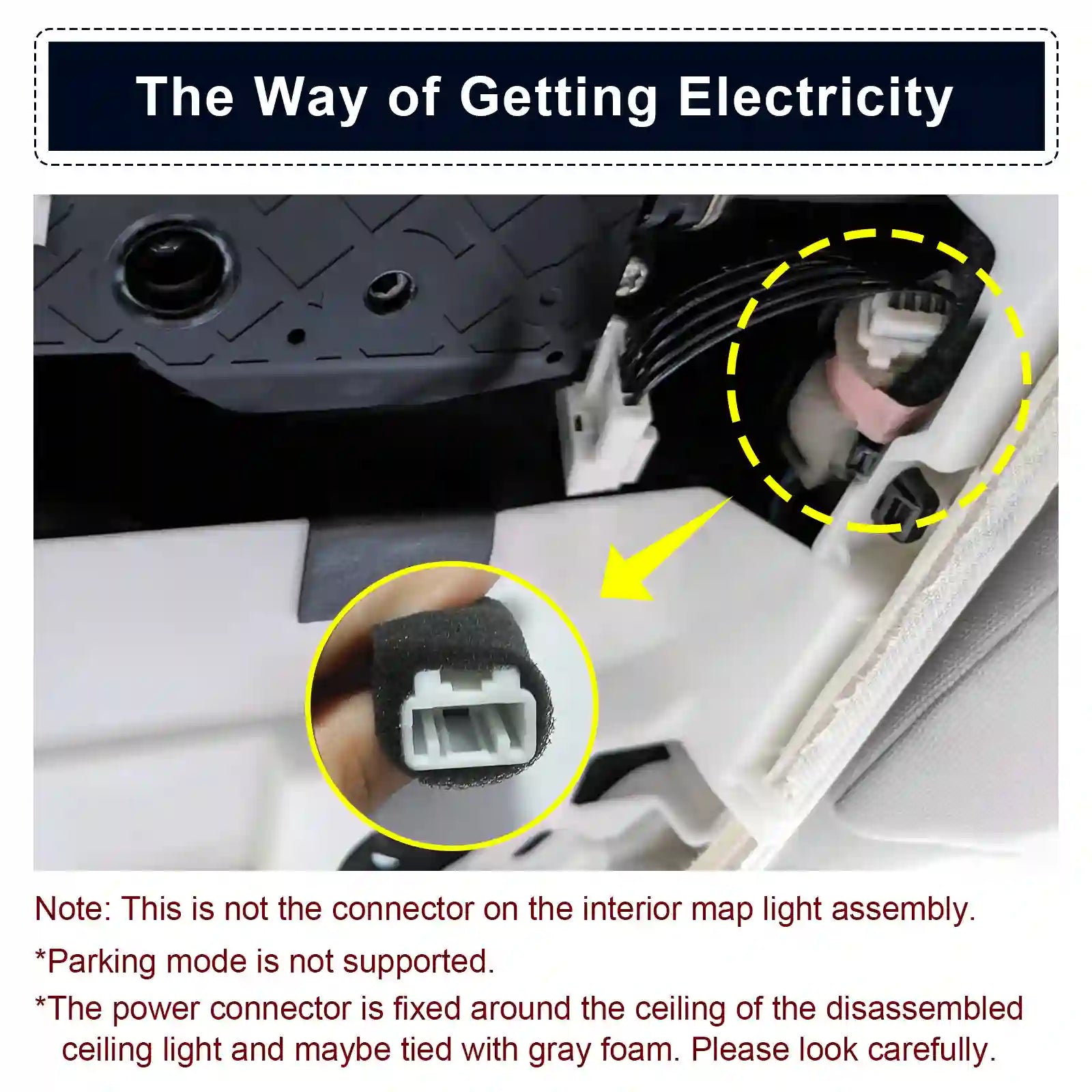 Subaru Ascent Model A electric connector 