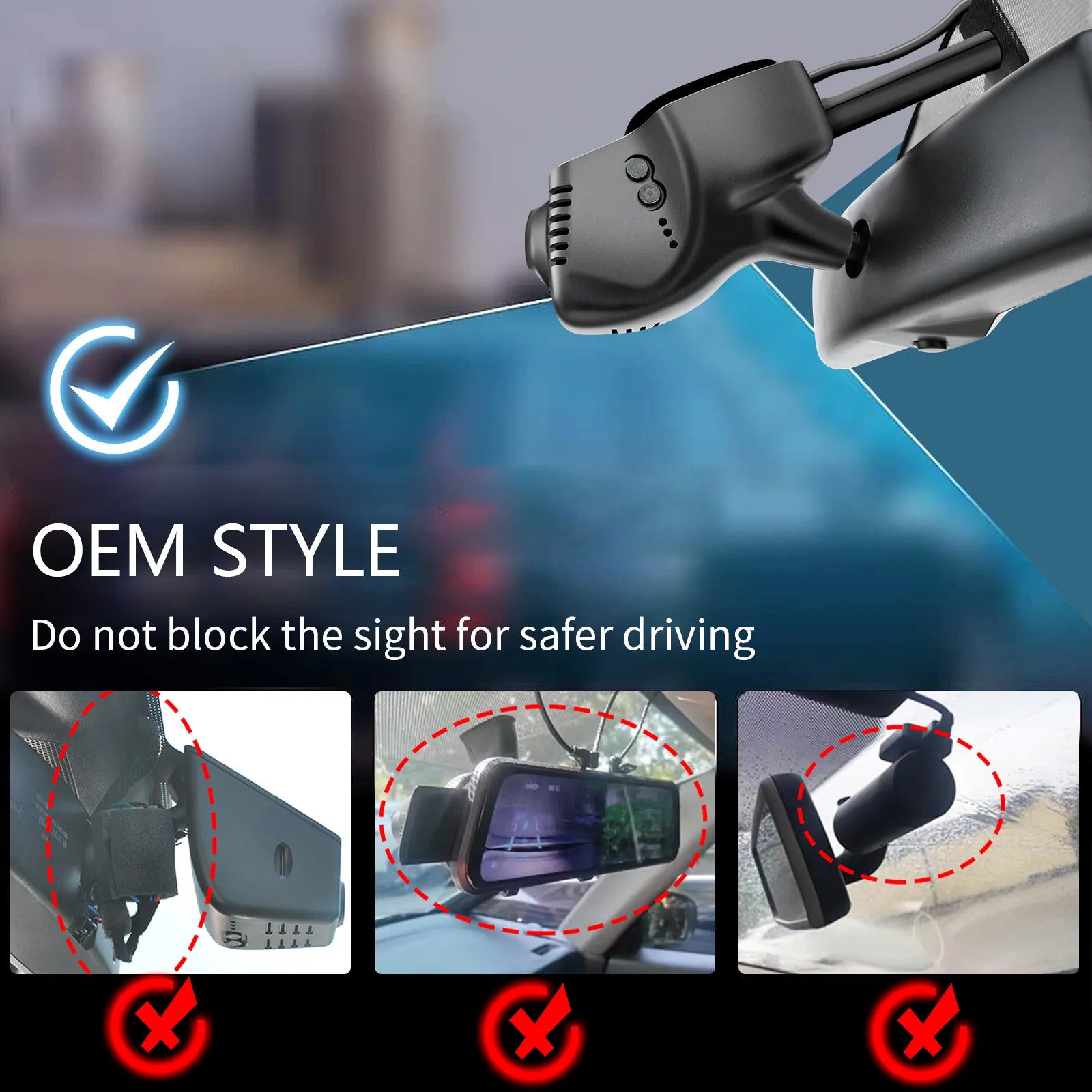 Mangoal Front 4K HDR Dash Cam STARVIS 2 IMX678, Custom Fit for Volkswagen(Model B), Select Beetle 2018-2019, Tiguan 2009-2018, Jetta 2005-2016, Eos 2007-2015, Passat 2012-2015, CC 2009-2012