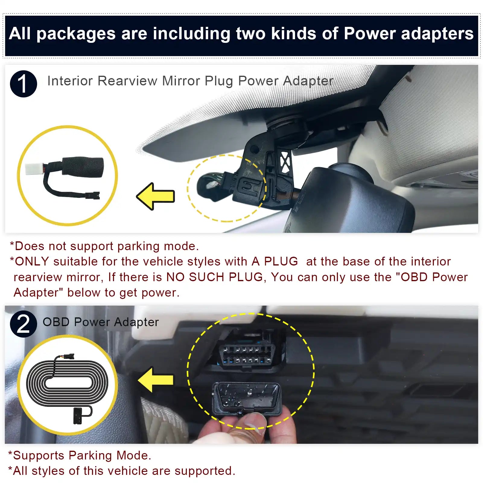 Mangoal Front 4K & Rear 2K HDR Dash Cam, Dual STARVIS 2 IMX678 IMX675, for 4th Gen Dodge RAM 1500/2500/3500, 1500 Classic (Model B)