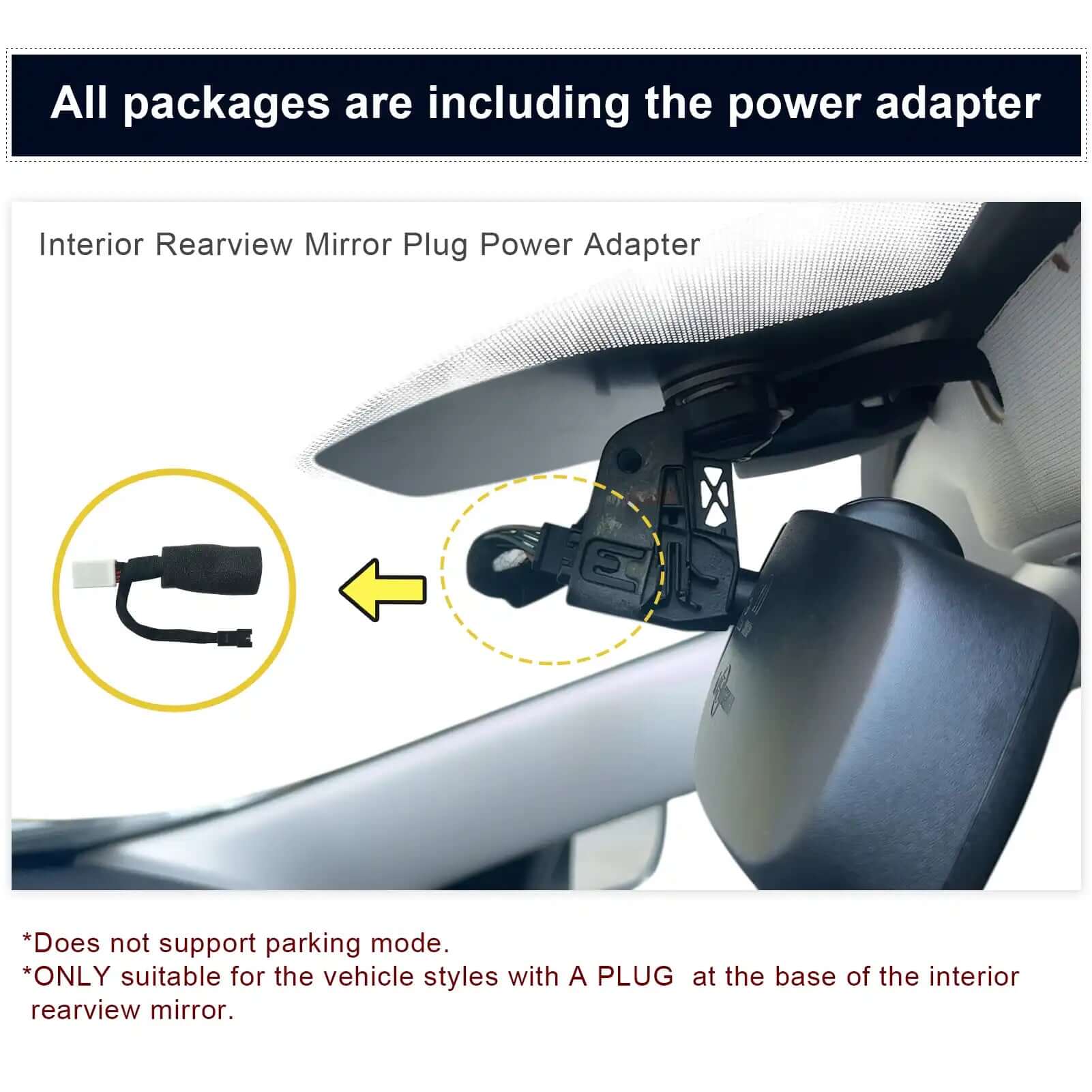 Ram truck mangoal dash cam power adapter