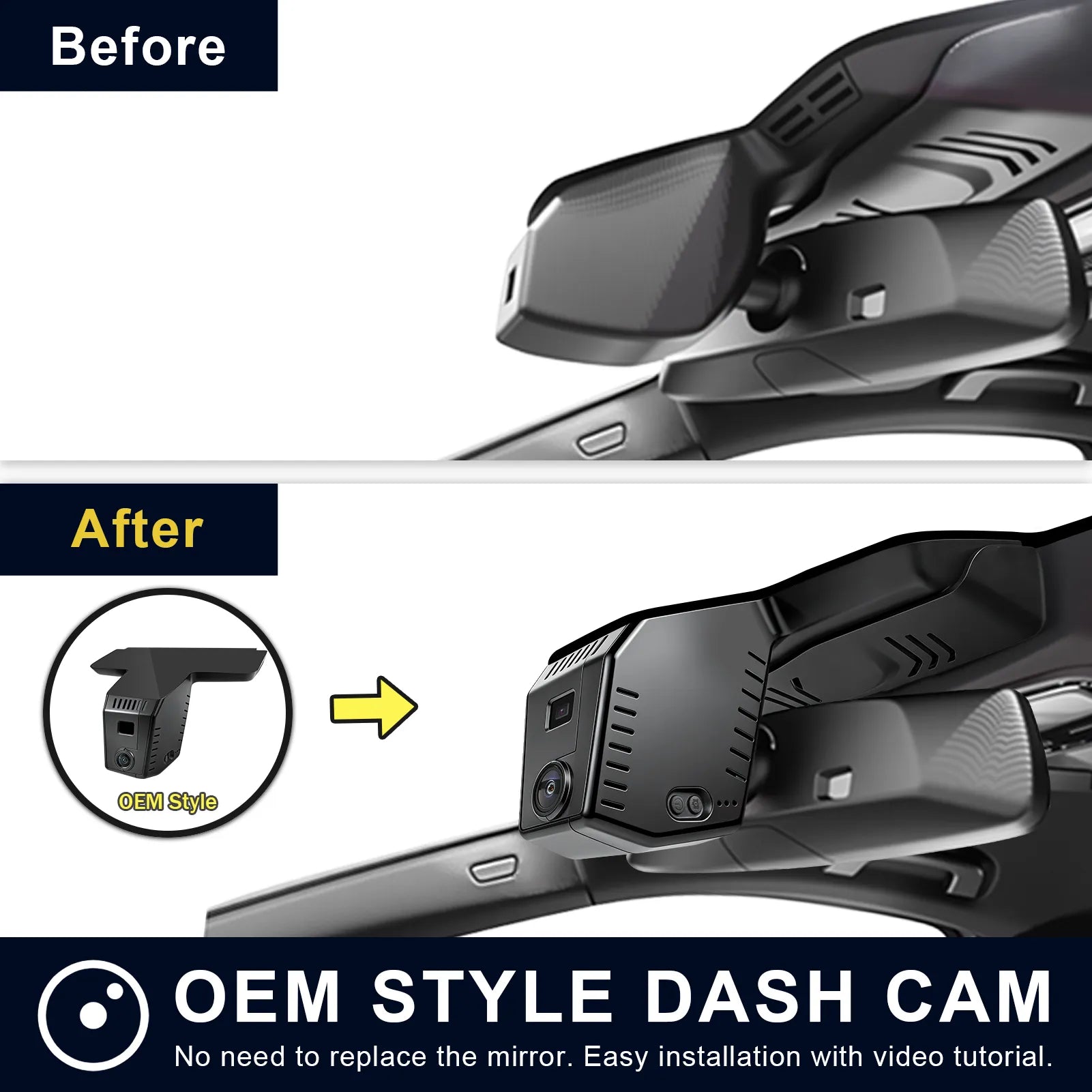 BMW 3-Series Gen-7 Model-B dash camera case