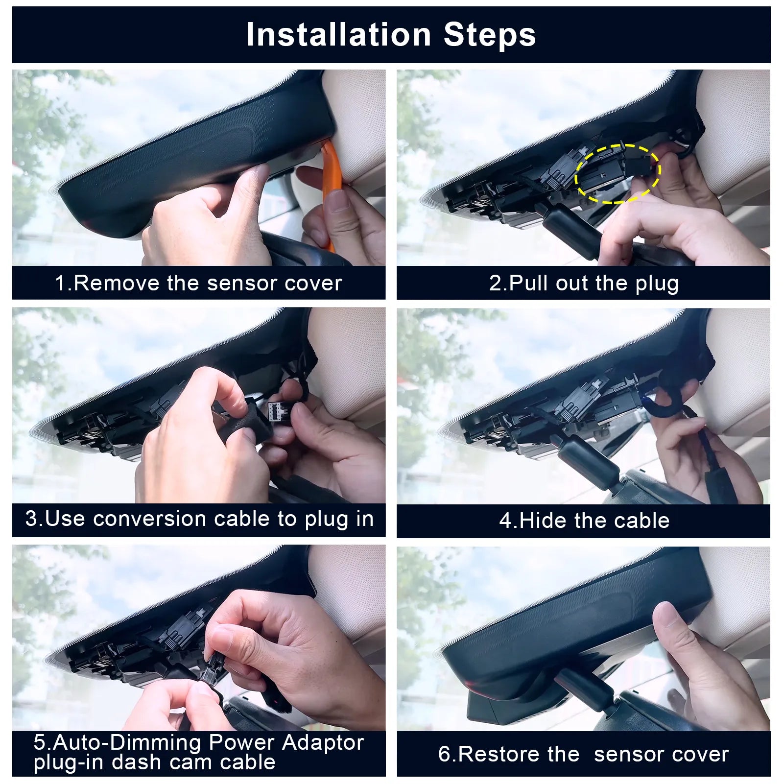 Mangoal 4K Dash Cam Custom fit for Buick Envista 2024-2026