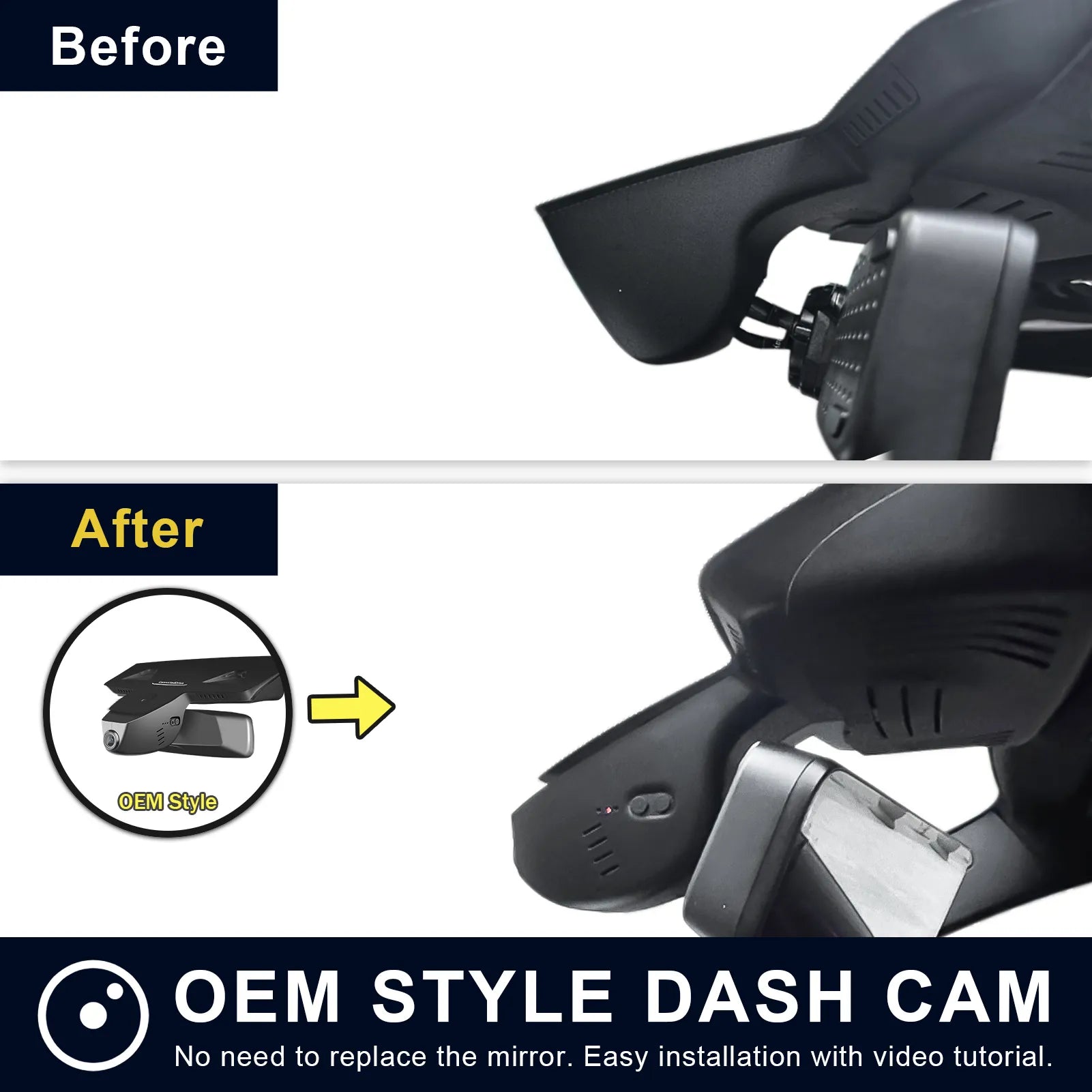 Mangoal Front 4K HDR Dash Cam STARVIS 2 IMX678 for BMW X4 Gen2 G02 2019-2025 X4M F98 2020-2025(Model B)