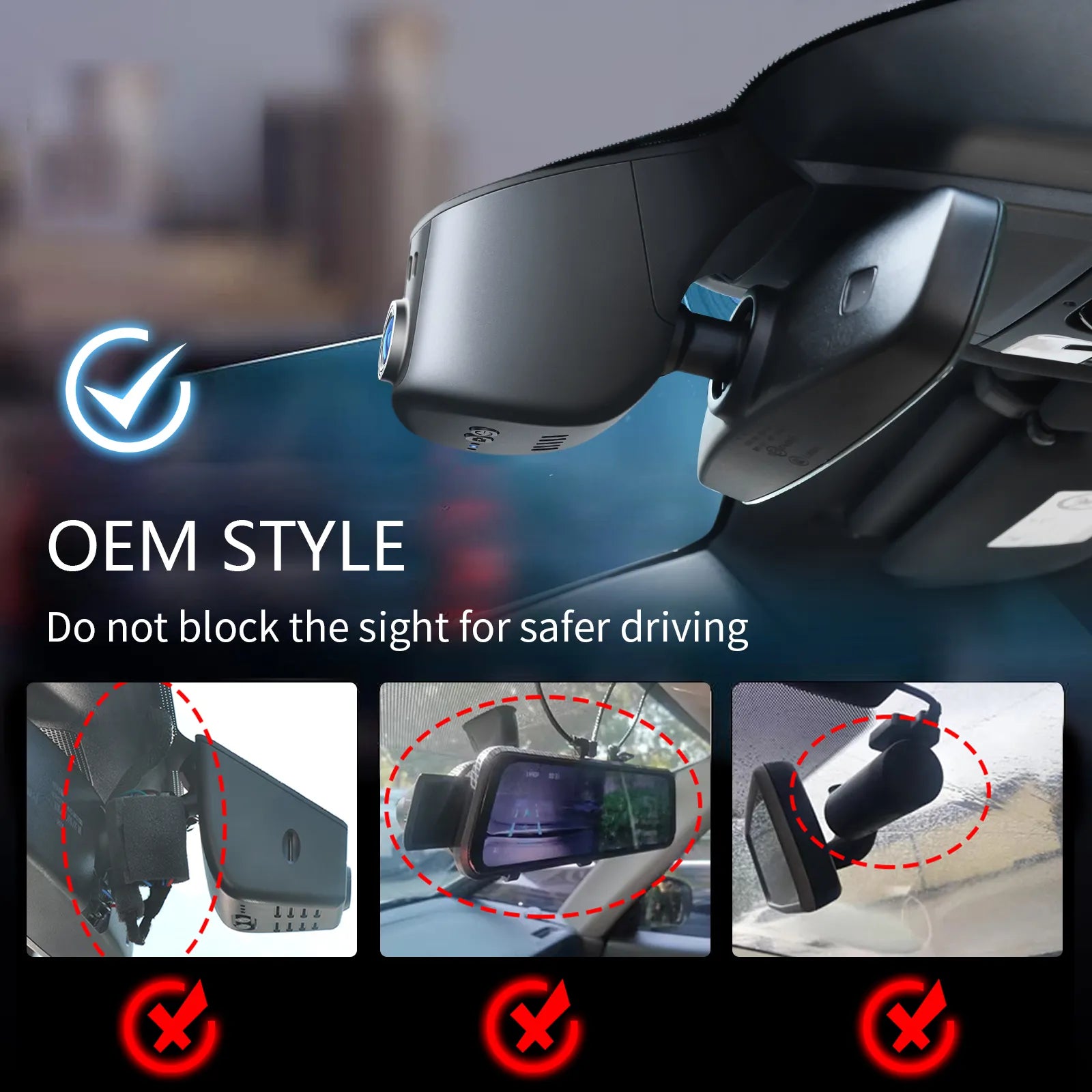 Mangoal STARVIS 2 Front 4K HDR Dash Cam IMX678, for Porsche Cayenne(E3) 2019-2026, Macan Electric 2024-2026, 911(992) 2020-2024, (971) 2017-2026, Taycan 2020-2026(Model A), 5GHz WiFi, GPS, 64GB