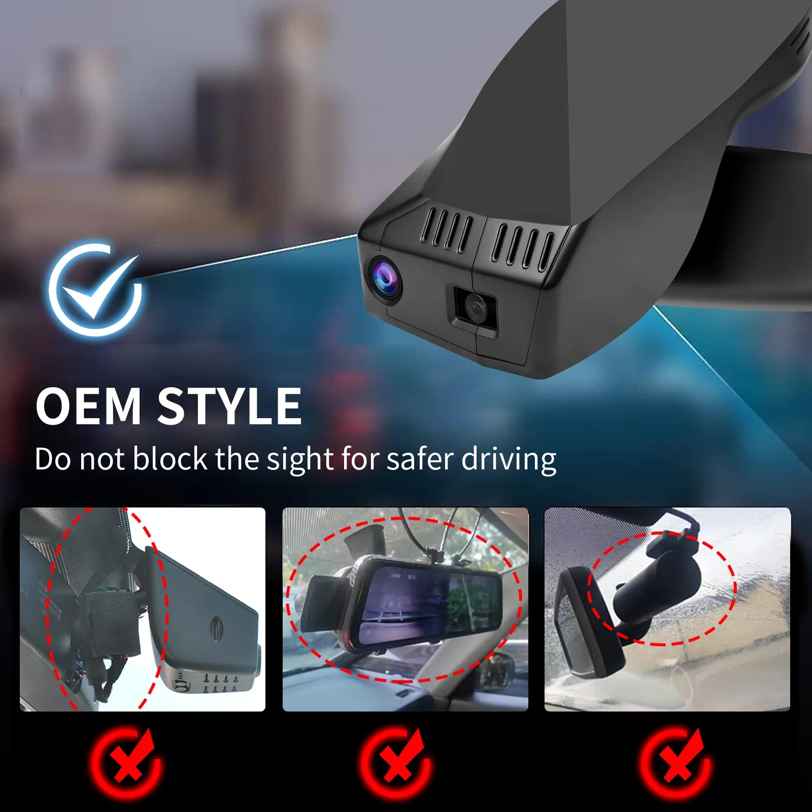 BMW 3-Series Gen-7 Model-A dash camera 