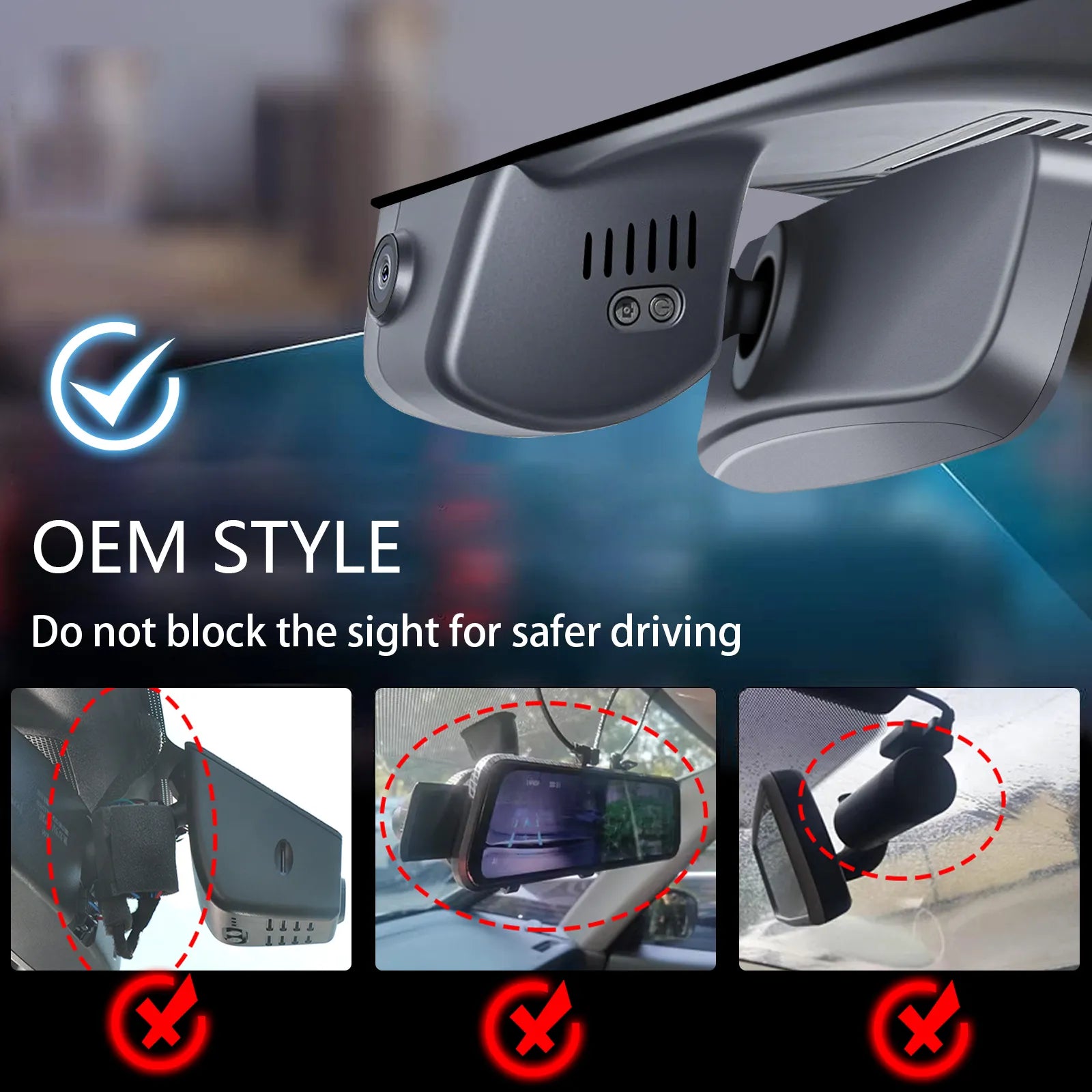 Mangoal Front 4K HDR Dash Cam STARVIS 2 IMX678 for Mazda CX-90 & CX-90 PHEV 2024-2026