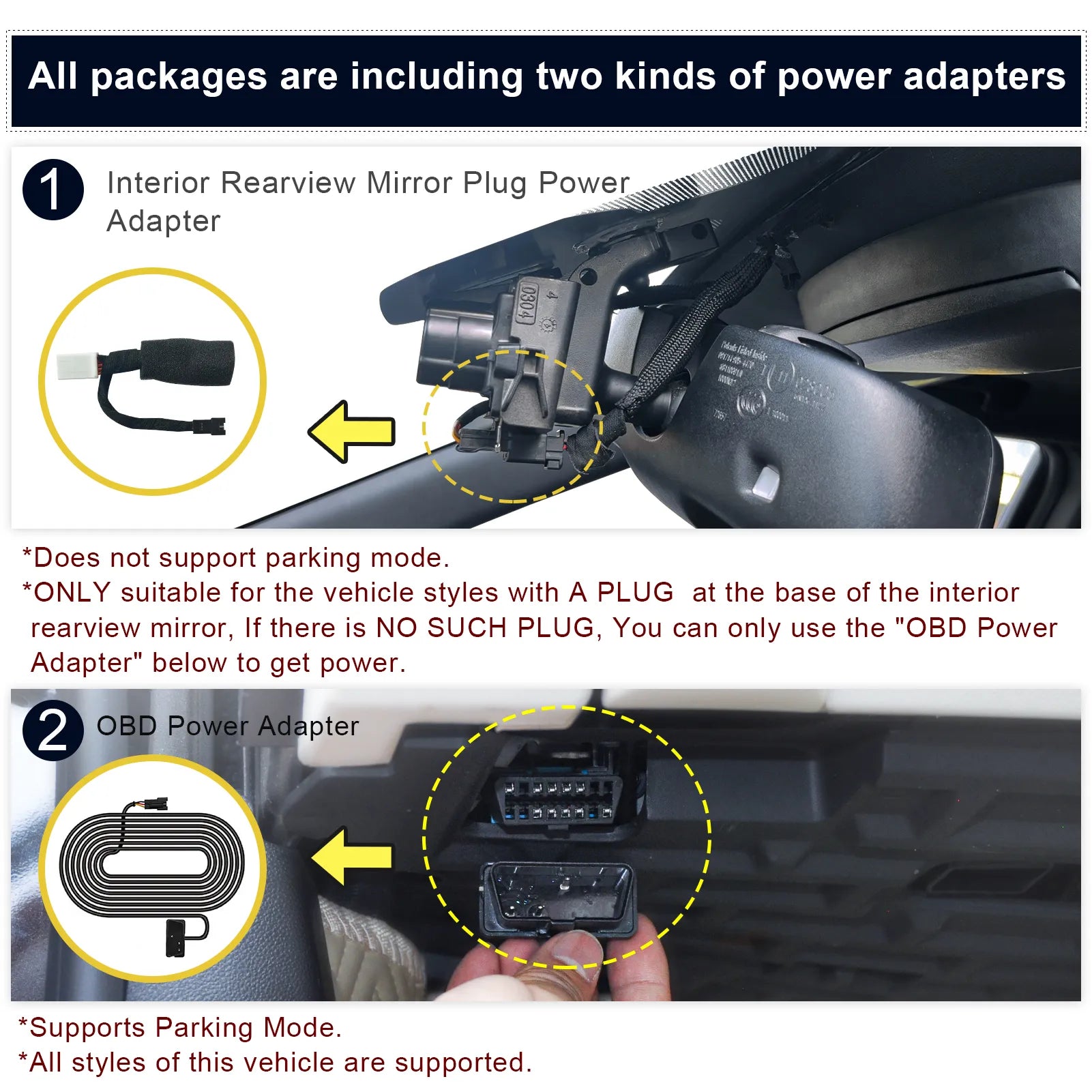 Mangoal Front 4K HDR Dash Cam STARVIS 2 IMX678 for Dodge Durango 2016-2026 (Model B)