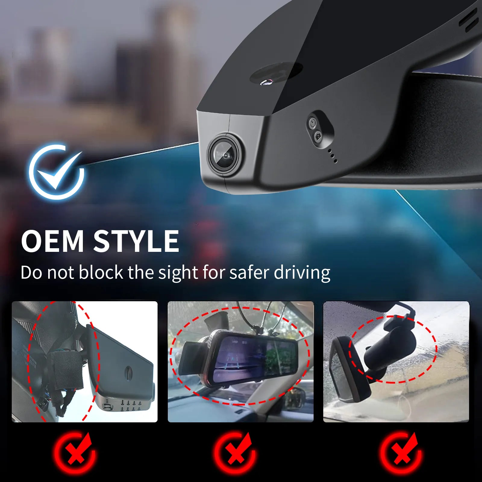 Mangoal 4K Dash Cam Custom for BMW i4 2022 - 2024, eDrive40 M50 xDrive4 -Model A