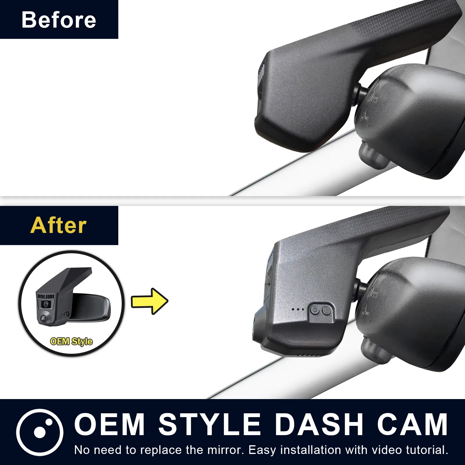 Mangoal 4K Front & 2K Rear 2 Channel HDR Dash Cam,STARVIS 2, for BMW 2 Series Coupé Convertible F22 F23 G42 Active Tourer Gran Tourer F45 F46 U06 Gran Coupé F44 M2 F87(Model C)