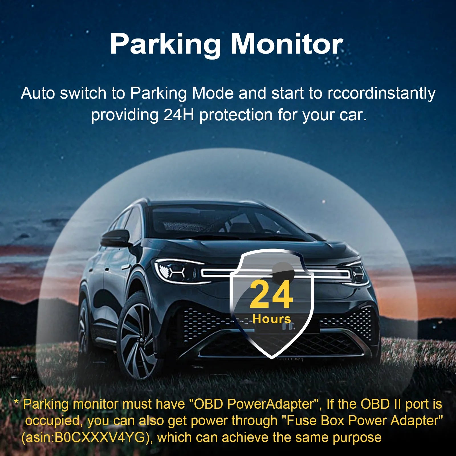 Mangoal Front 4K HDR Dash Cam STARVIS 2 IMX678 for Dodge Challenger 2015-2023(Model A)