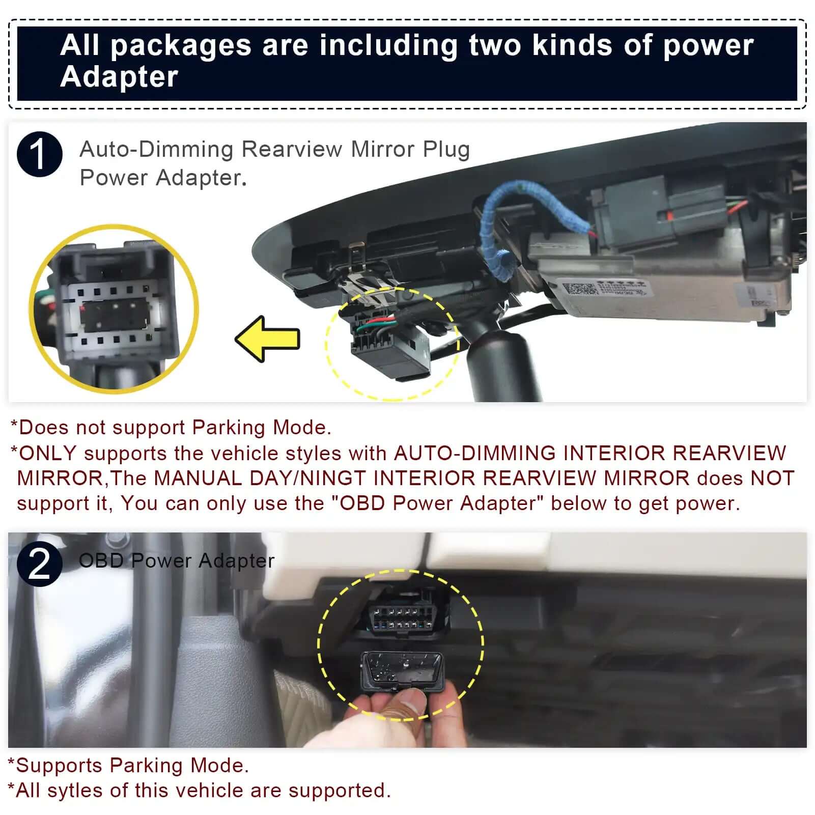 Chevy Suburban OBD power adapter 