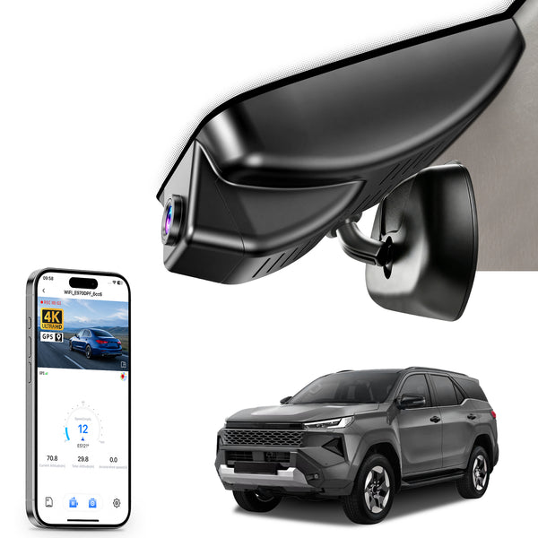 Mangoal Dash Cam for Toyota Hilux(pickup)&Fortuner(SUV) 2020-2026