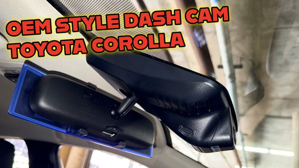Easy Install OEM Dash Camera for Toyota Corolla | The Bronco Adventures