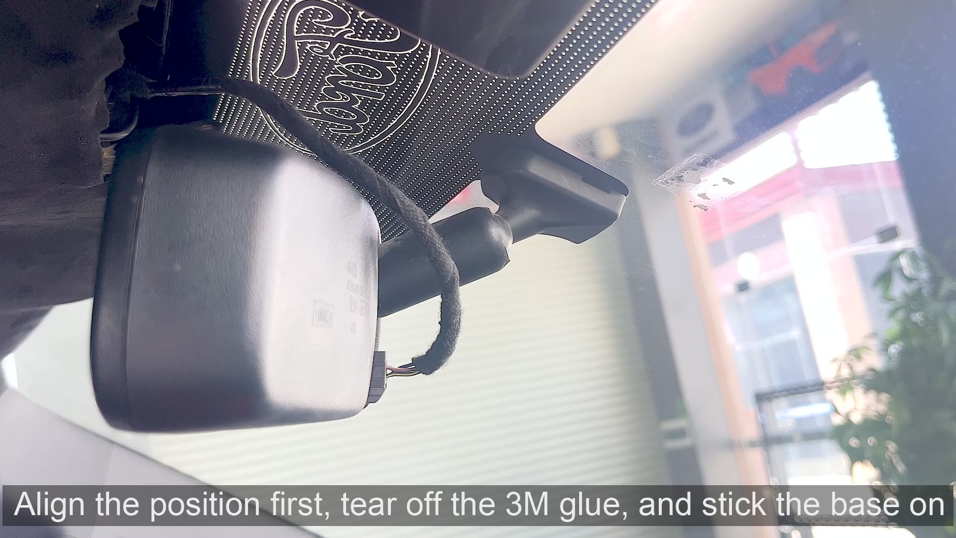 Load video: Mangoal 4K Dash Cam for Ford F150 2013-2017, F250/F350 Super Duty 2015-2019 - Model B