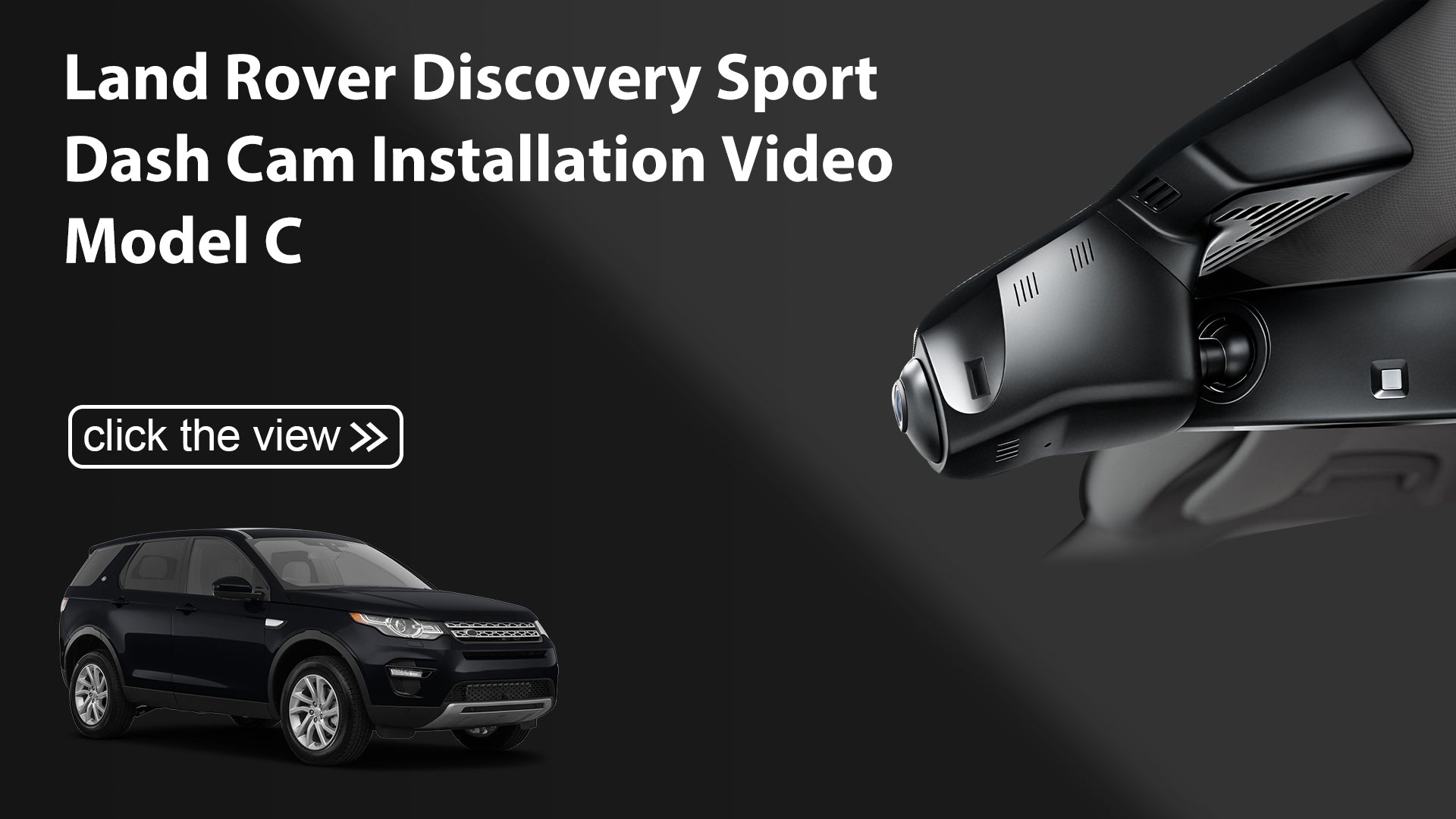 Charger la vidéo : Mangoal Front 4K &amp; Rear 2K HDR Dash Cam, Dual STARVIS 2 for Land Rover Discovery Sport S SE HSE R-Dynamic(Model C)