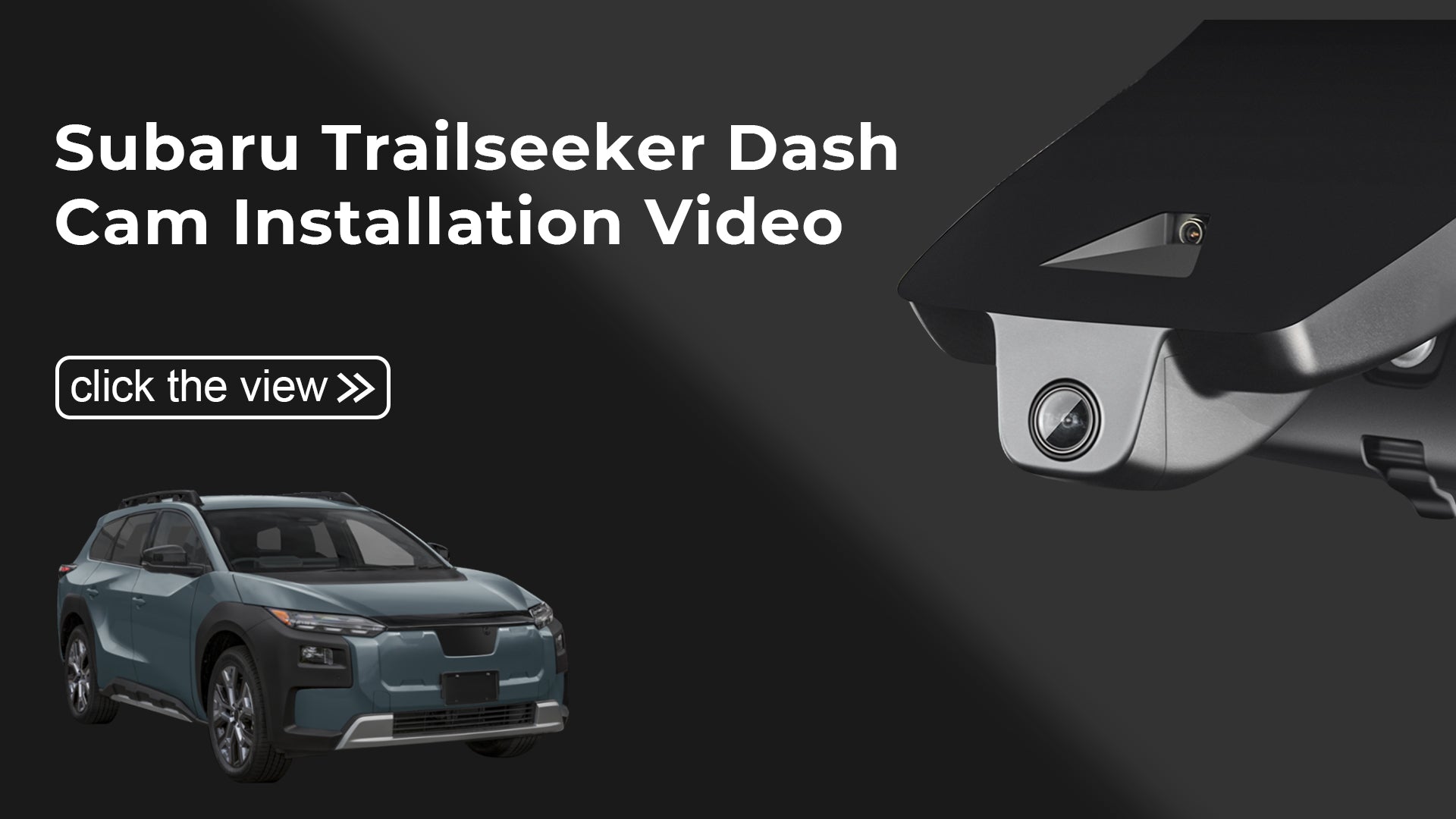 Charger la vidéo : Mangoal 4K Dash Cam Custom Fit for Subaru Trailseeker 2026
