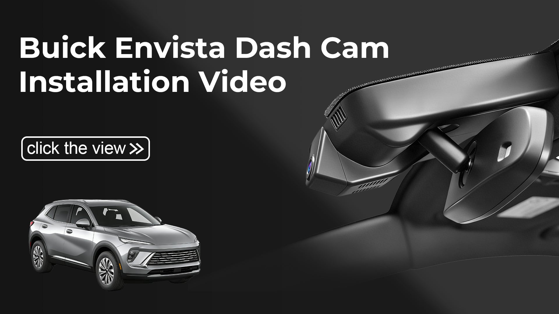 Load video: Mangoal Front 4K HDR Dash Cam STARVIS 2 for Buick Envista 2024 2025 2026